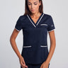 Medicinska Bluza Ženska Tamno Plava - FLEX B3_5