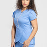 Medicinska Bluza Ženska Svijetlo Plava - FLEX B7_1