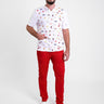 Medicinska Bluza Muška Print - FLEX M3_1