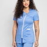 Medicinska Bluza Ženska Svijetlo Plava - FLEX B15_1