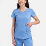 Medicinska Bluza Ženska Svijetlo Plava - FLEX B17_1