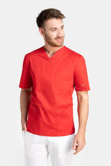 Medicinska Bluza Muška Crvena - FLEX M3
