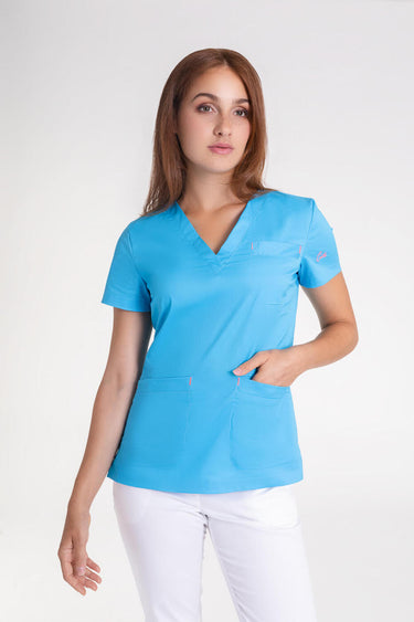 Medicinska Bluza Ženska Azurna - FLEX B3