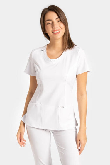 Medicinska Bluza Ženska Bijela - CHEROKEE CB3