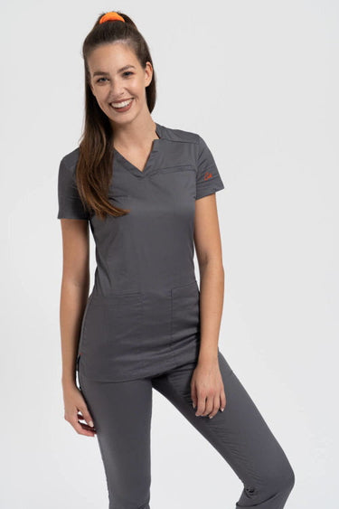 Medicinska Bluza Ženska Siva - FLEX B16