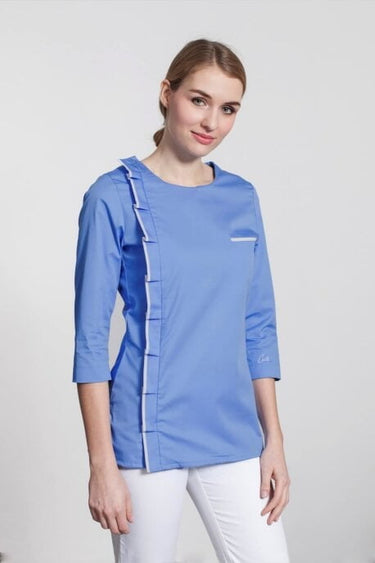 Medicinska Bluza Ženska Svijetlo Plava - Trofrtaljni Rukav - CLASSIC B9