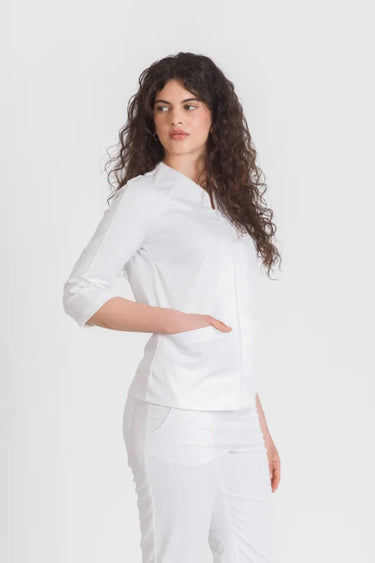 Medicinska Bluza Ženska Bijela - FLEX B19