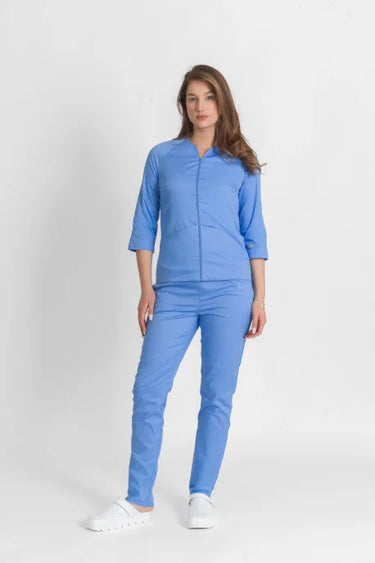 Medicinska Bluza Ženska Svijetlo Plava - FLEX B19
