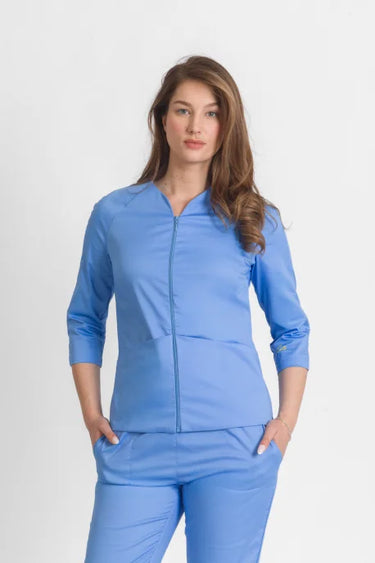 Medicinska Bluza Ženska Svijetlo Plava - FLEX B19