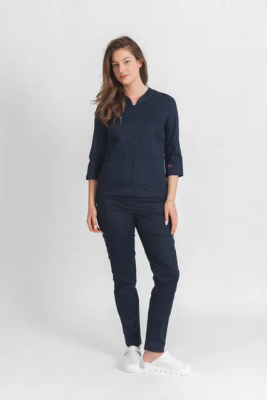Medicinska Bluza Ženska Tamno Plava - FLEX B19