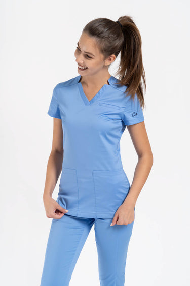 Medicinska Bluza Ženska Svijetlo Plava - FLEX B16