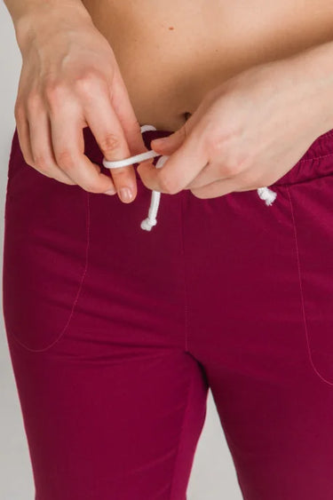 Medicinske Hlače Ženske Bordo - FLEX H9