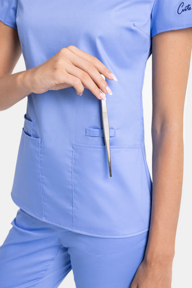 Medicinska Bluza Ženska Svijetlo Plava - FLEX B18