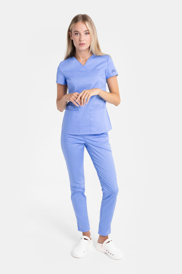 Medicinska Bluza Ženska Svijetlo Plava - FLEX B18